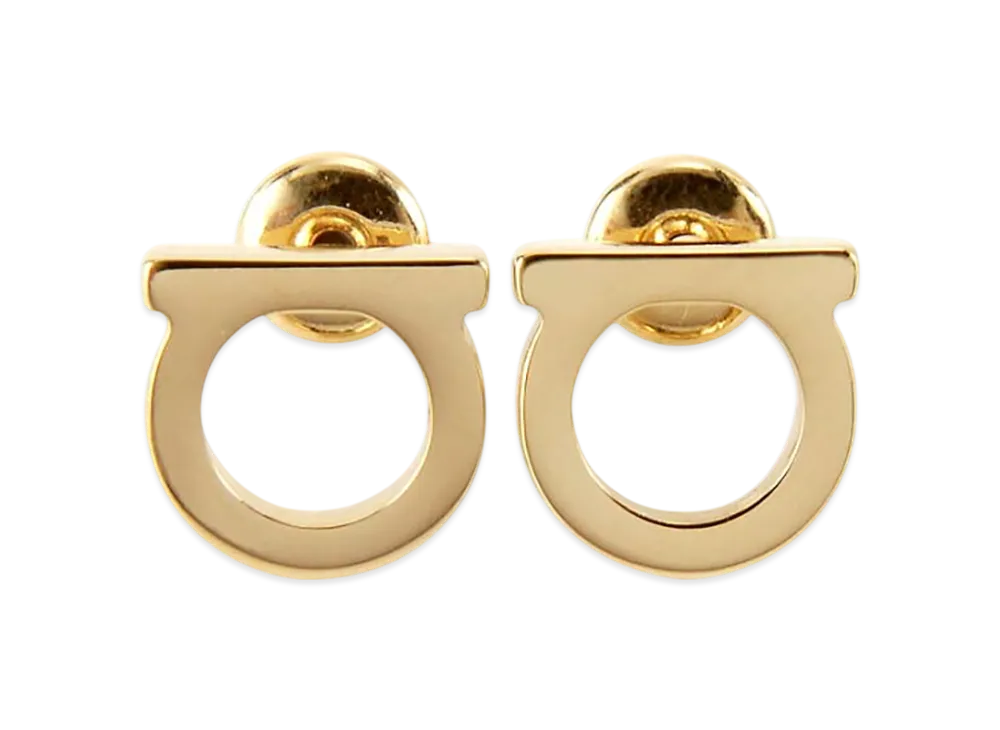 Salvatore Ferragamo Earrings Women Gancini Icon Motif "Gold"