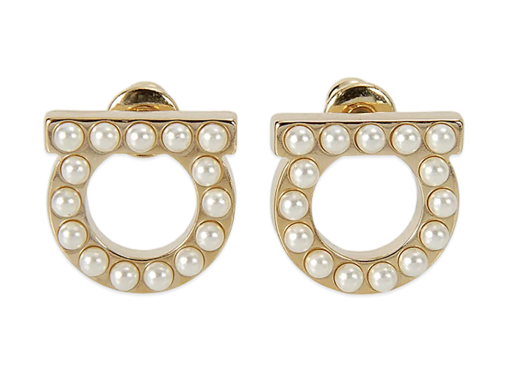 Salvatore Ferragamo Earrings Women "Gold"