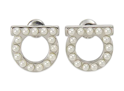 Salvatore Ferragamo Earrings Women "Silver"