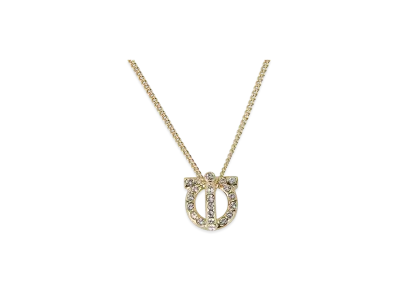 Salatore Salvatore Ferragamo Necklace Women Gancini "Gold"