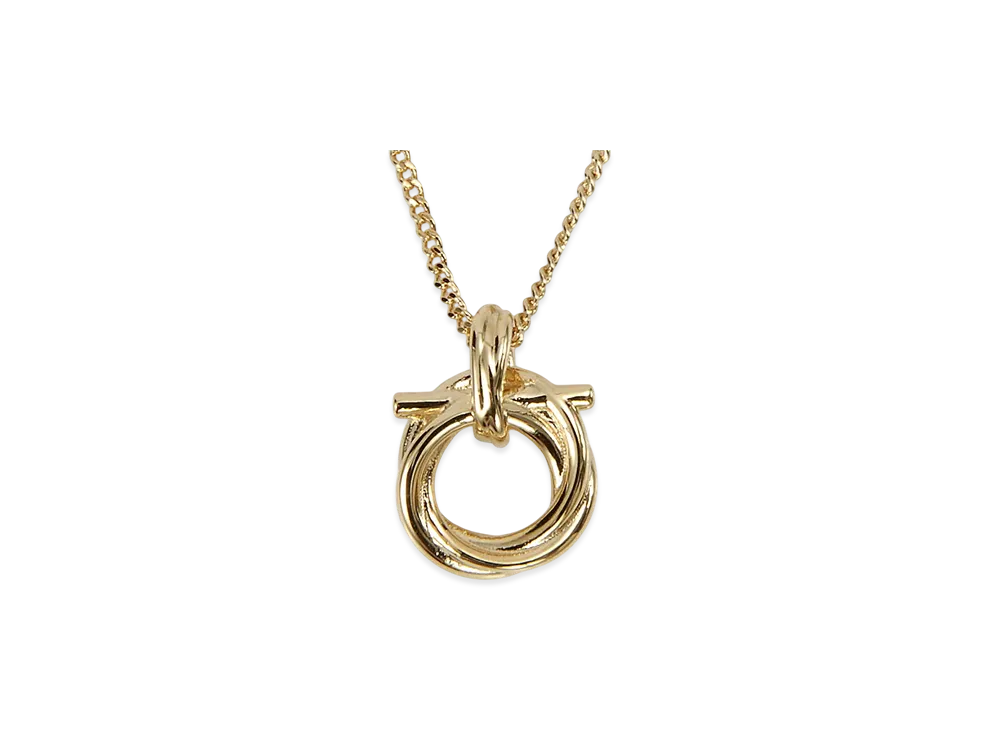 Salvatore Ferragamo Necklace Women's Accessories "Gold"