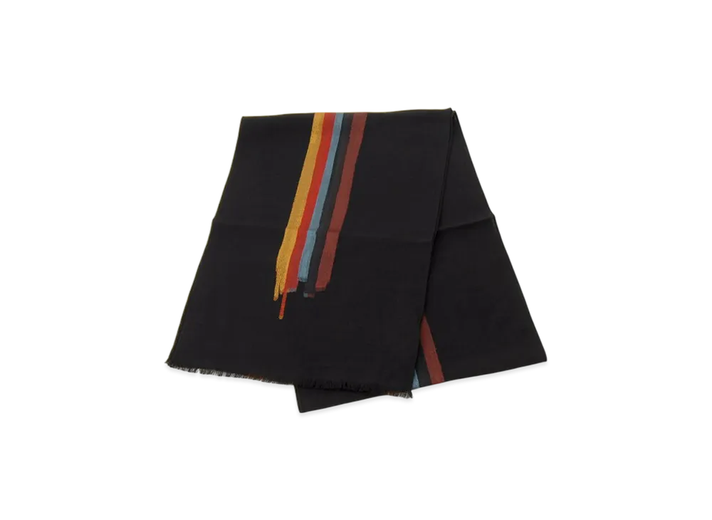 Paul Smith Scarf Men's Wool Scarf "Black"