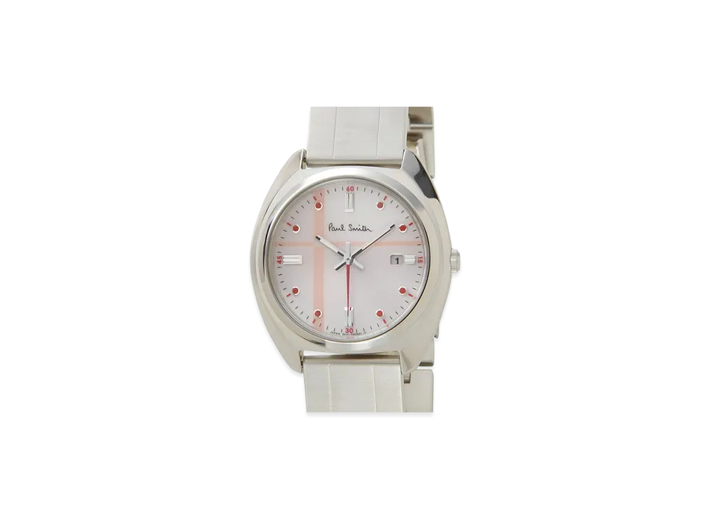 Paul Smith Women's Closed Eyes Mini Solar Watch "Silver"