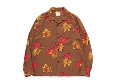 RATS Rayon Shirt "Brown"