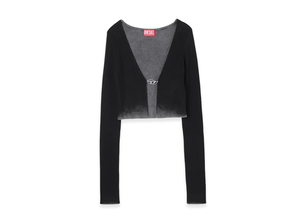 DIESEL Cardigan M Latina Women "Black"