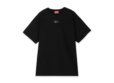 DIESEL Crew Neck Shirt Tmarcus Over Women "Black"