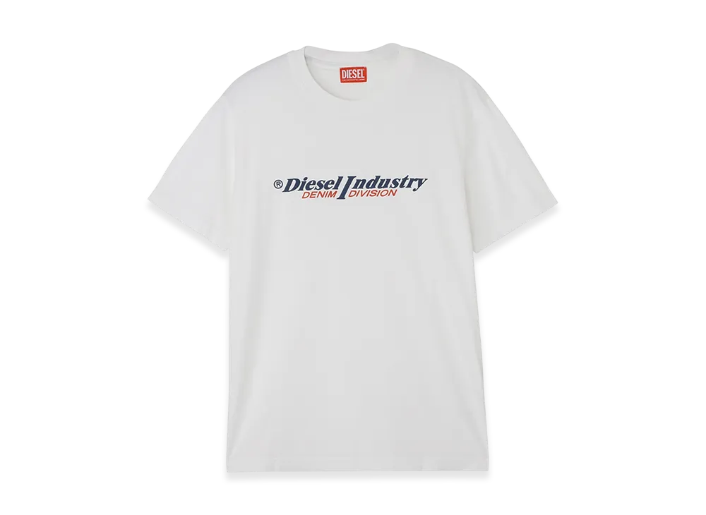 DIESEL Crew Neck Short Sleeve Shirt Men "White"