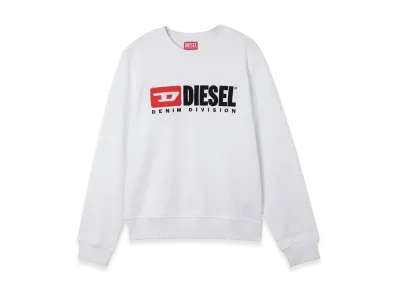 DIESEL Sweatshirt S Ginn Div Men "White"