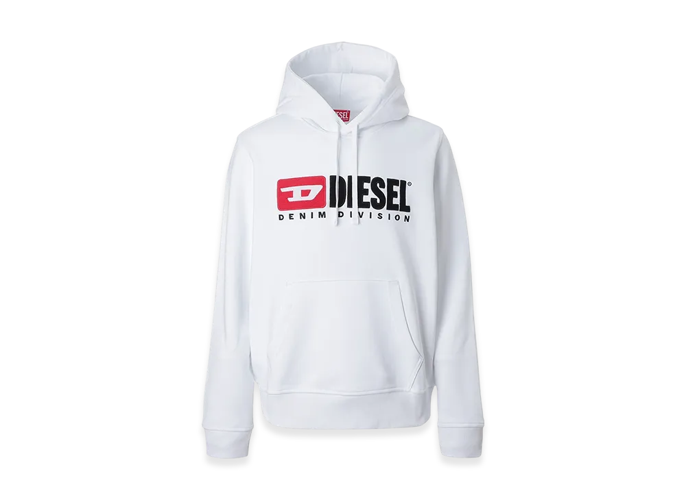 DIESEL Parka Hoodie S Ginn Hood Div Men "White"