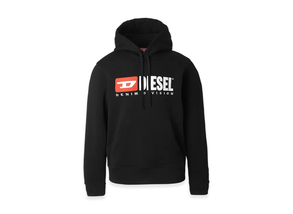 DIESEL Parka Hoodie S Ginn Hood Div Men "Black"