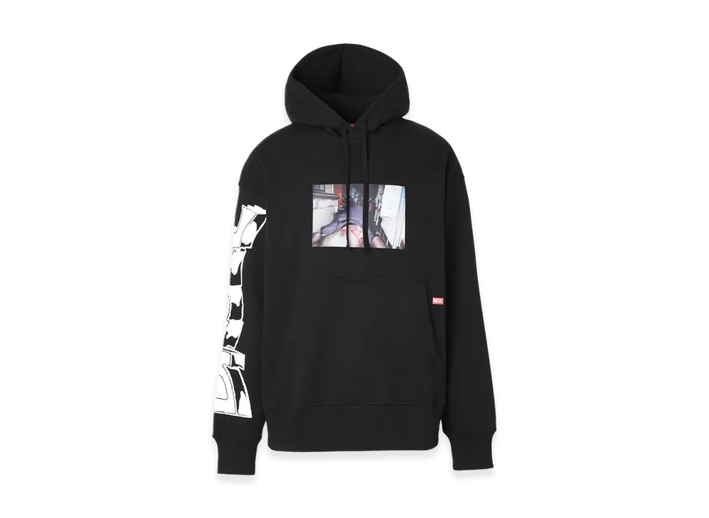 DIESEL Parka Hoodie S Macs Hood L3 Men "Black"