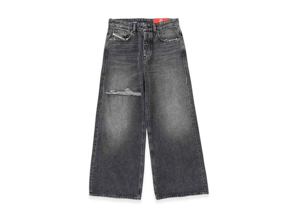 DIESEL Button Fly Jeans Women "Black/Darkgrey"