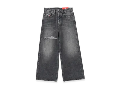 DIESEL Button Fly Jeans Women "Black/Darkgrey"