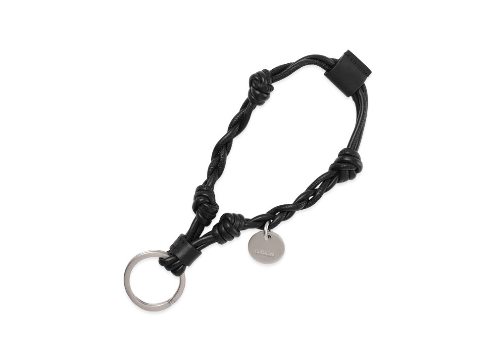 Jil Sander Tangle Keyring "Black"