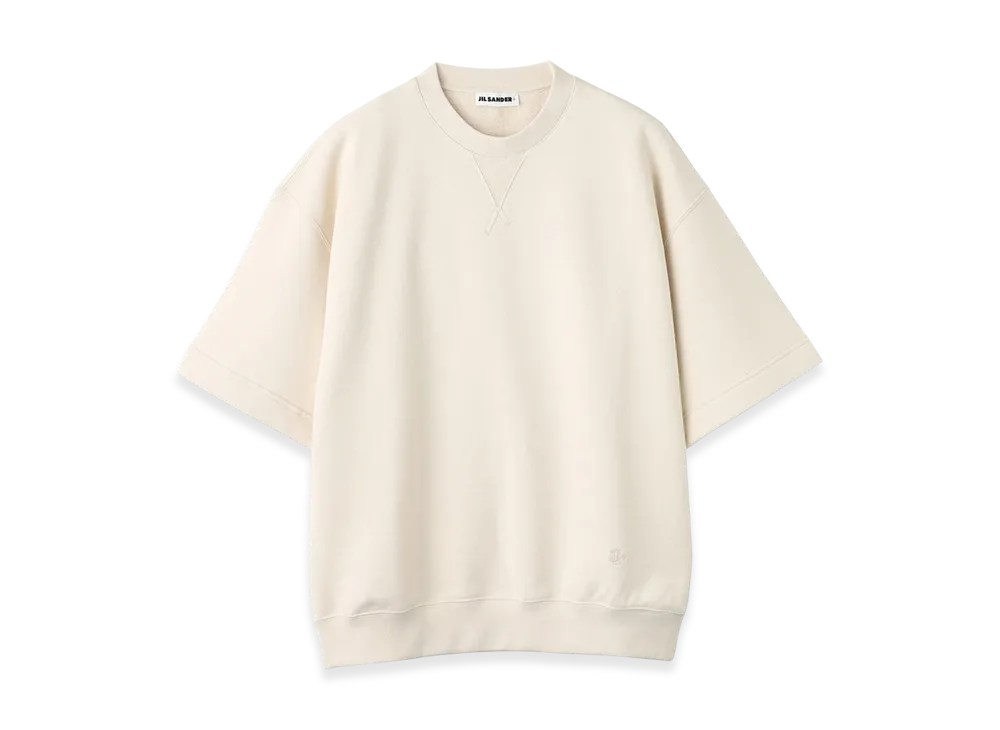 Jil Sander Crew Neck Shirt CN SS EMB "Dune"