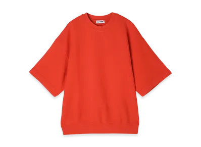 Jil Sander Crew Neck Shirt CN SS EMB "Poppy"