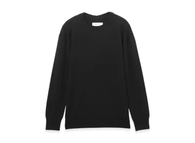 Jil Sander Crew Neck Knit CN LS - OVER FIT "Black"