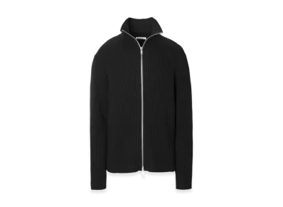 Jil Sander Zip-Up Knit "Black"