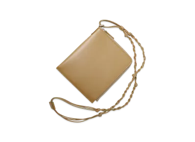 Jil Sander Tangle Passport Holder "Cider"