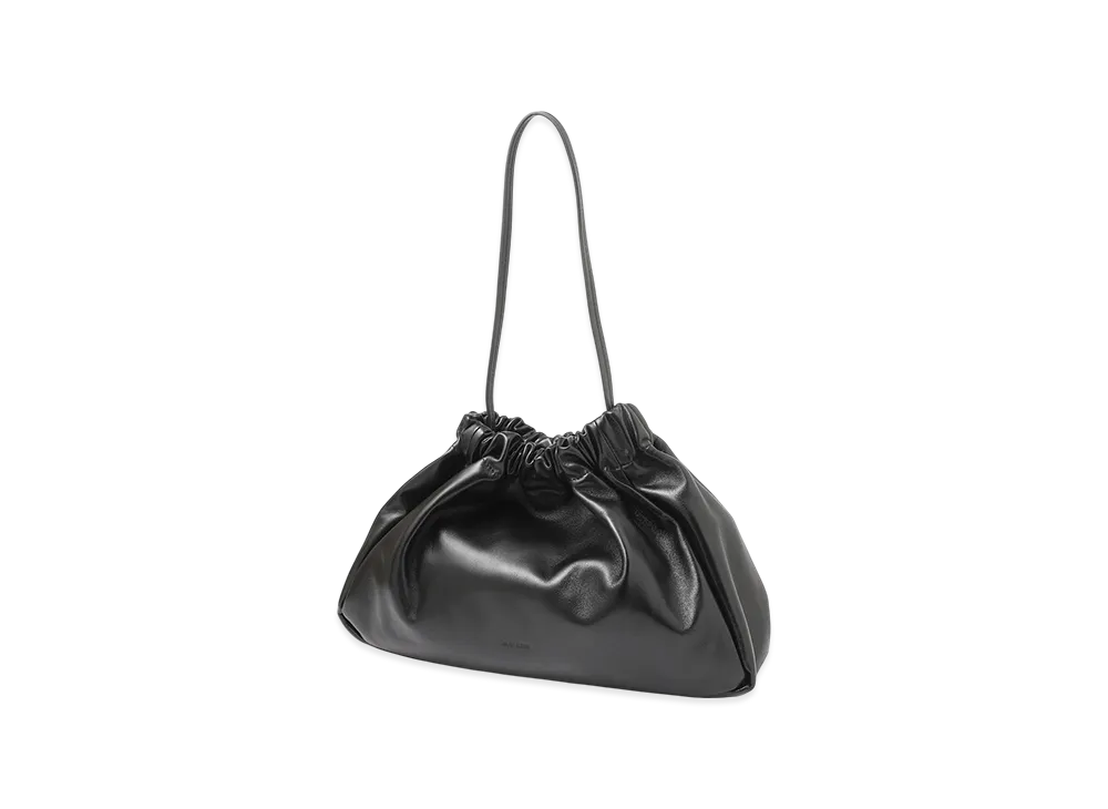 Jil Sander Scrunch Clutch "Black"