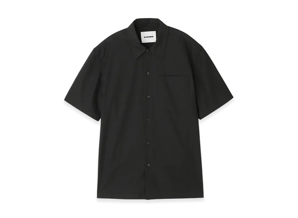 Jil Sander Short Sleeve Shirt "Black"
