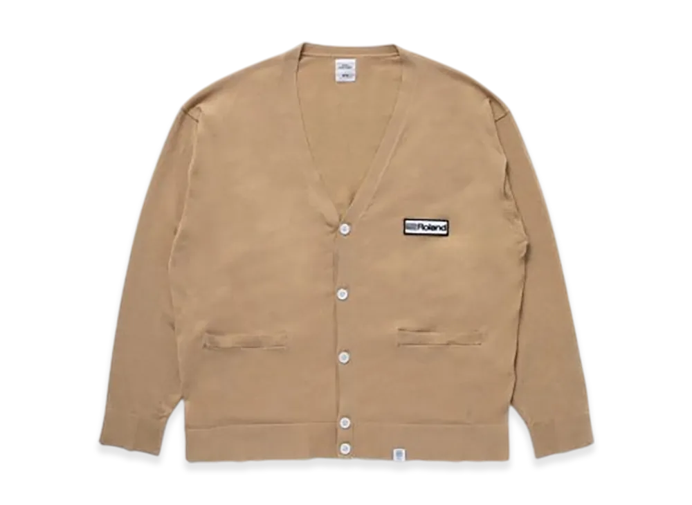 BEDWIN & THE HEARTBREAKERS Roland Ex/L/S Cardigan Godard "Beige"