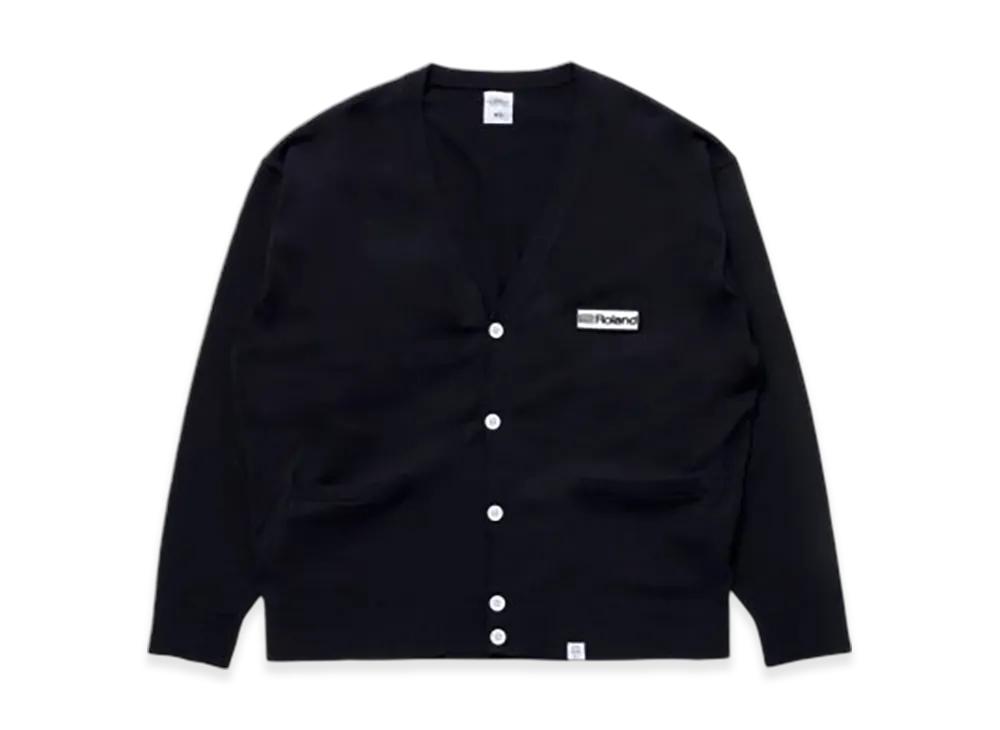 BEDWIN & THE HEARTBREAKERS Roland Ex/L/S Cardigan Godard "Black"