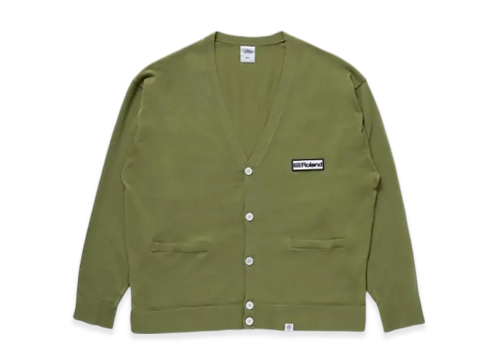 BEDWIN & THE HEARTBREAKERS Roland Ex/L/S Cardigan Godard "Olive"