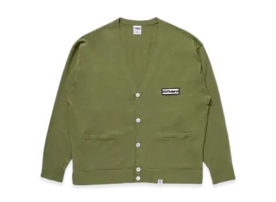 BEDWIN & THE HEARTBREAKERS Roland Ex/L/S Cardigan Godard "Olive"