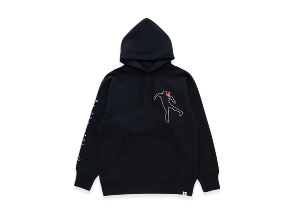 BEDWIN & THE HEARTBREAKERS Cali Ex.Printed Hooded Sweat Marsan "Black"