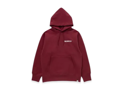 BEDWIN & THE HEARTBREAKERS L/S Printed Hooded Sweat Franklin "Burgundy"