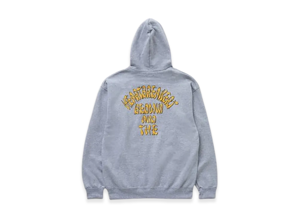 BEDWIN & THE HEARTBREAKERS L/S Hooded Sweat Snowy "Grey"