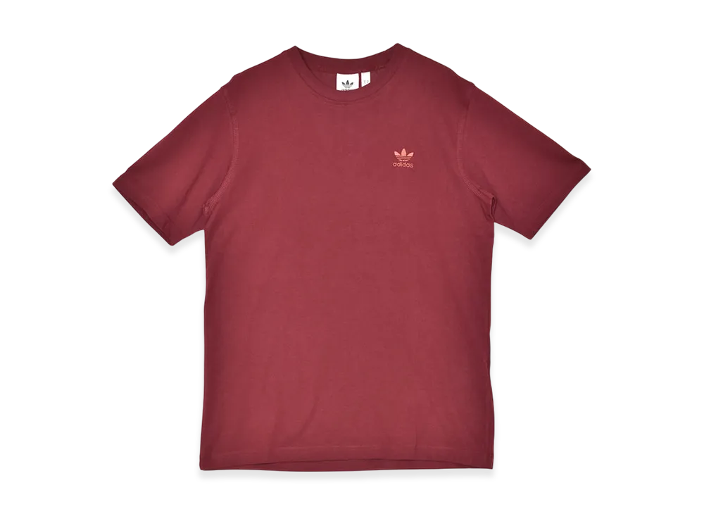 adidas Trefoil Essentials Tee "Shadow Red"