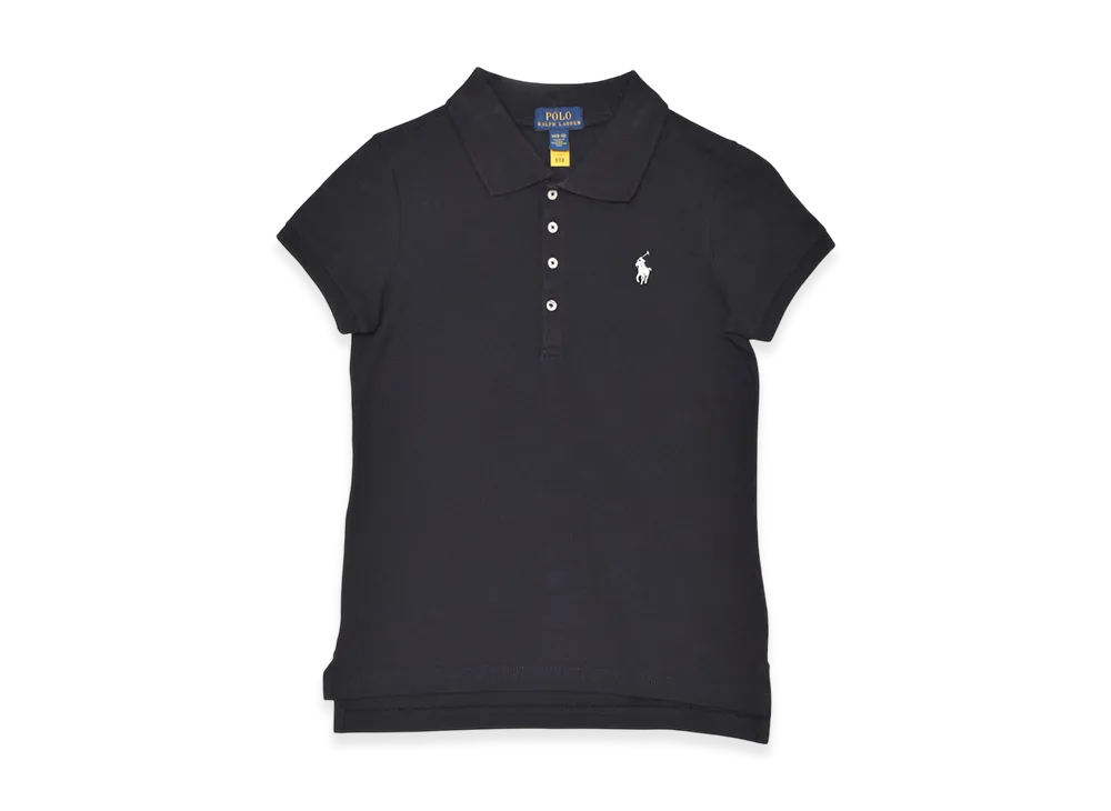 RALPH LAUREN BSR Short Sleeve Stretch Mesh Polo Shirt "Polo Black"