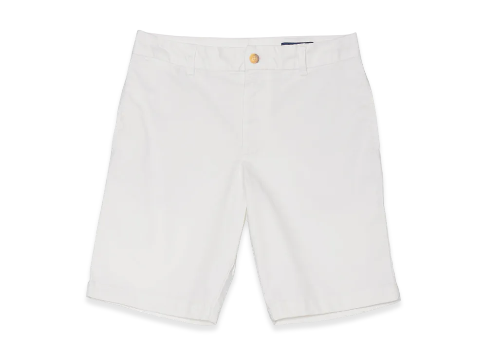 RALPH LAUREN ST Fit Stretch Chino Short "White"