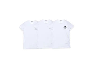 DIESEL Umtee Randall 3-Pack T-Shirt "White"