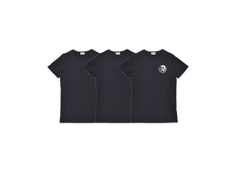 DIESEL Umtee Randall 3-Pack T-Shirt "Black"
