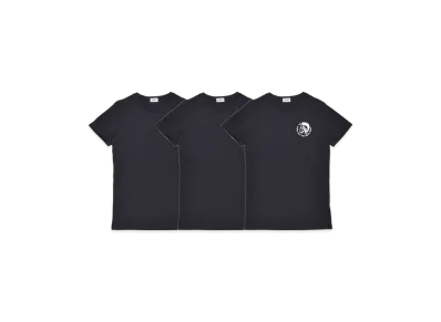 DIESEL Umtee Randall 3-Pack T-Shirt "Black"