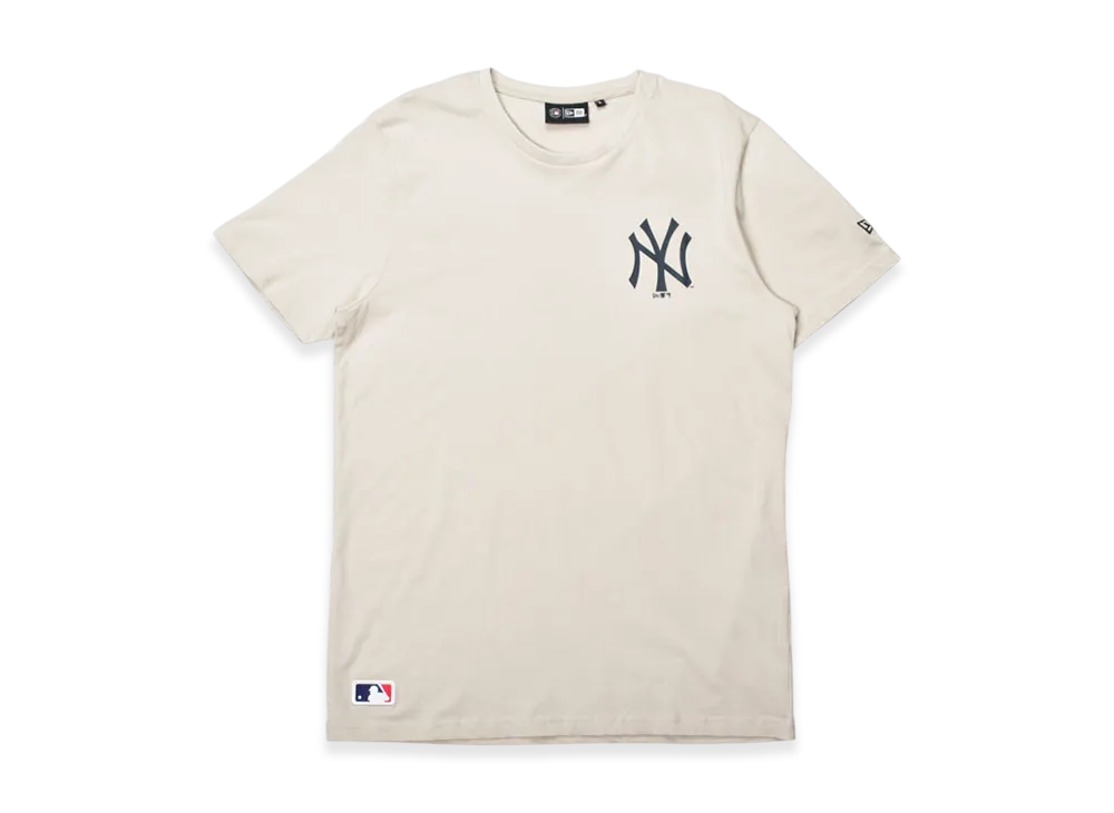 NEW ERA MLB Left Chest Team T-Shirt "Beige"