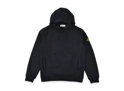 STONE ISLAND Compass Patch Hoodie "Black"
