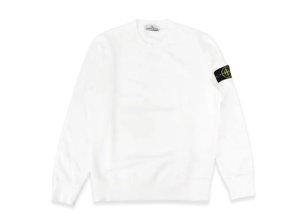 Stone Island 6100060 Organic Cotton Fleece "White"