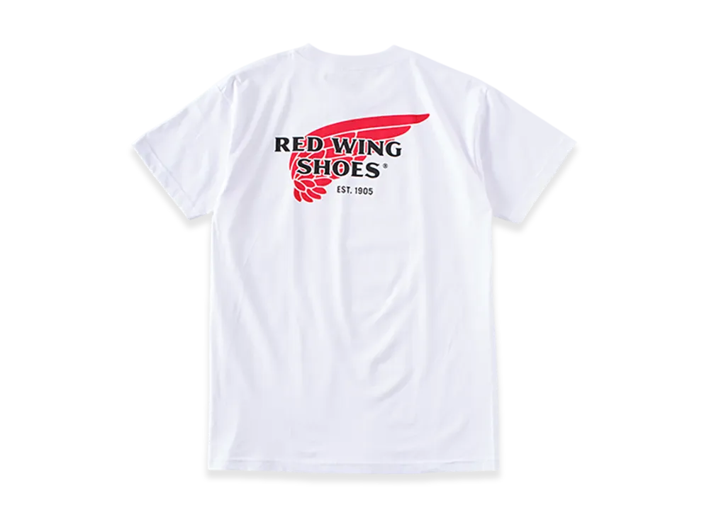 RED WING Wing Logo Tee "White"