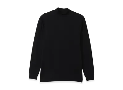Hanes Hight Neck Suede Knit "Black"