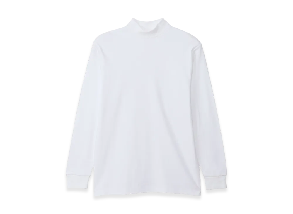 Hanes Hight Neck Suede Knit "White"