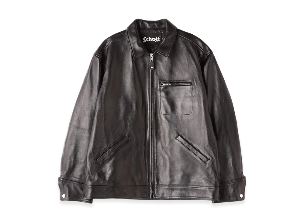 Schott Leather Tracker Jacket "Black"