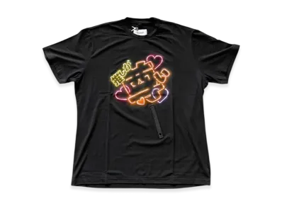 doublet Big Fan-Service Neon Paint T-Shirt Japanese "Black"