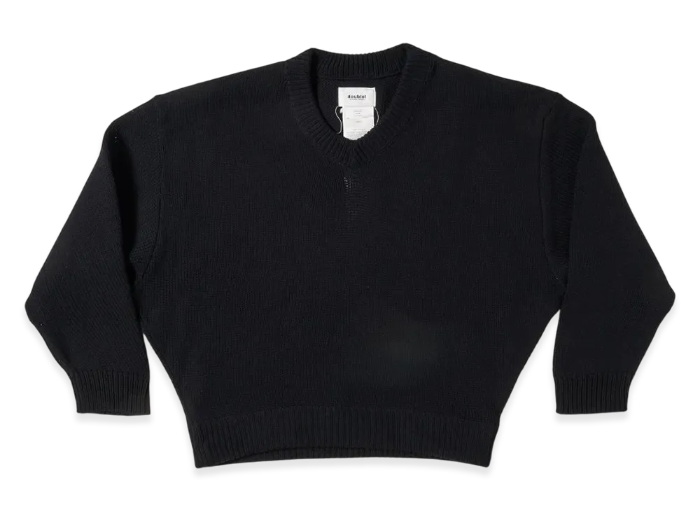 doublet Bounce Fusion Knit Pullover "Black"