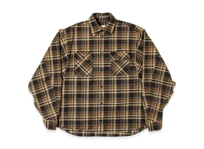 doublet Fade Check Shirt "Brown"
