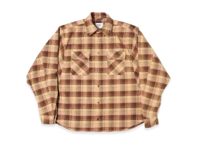 doublet Fade Check Shirt "Pink"