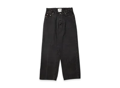 doublet Woven Sequin Denim Pants "Black"